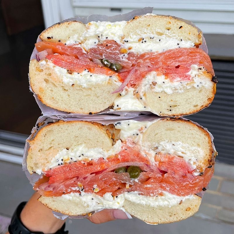 New York, NY – Bagel with Lox & Cream Cheese