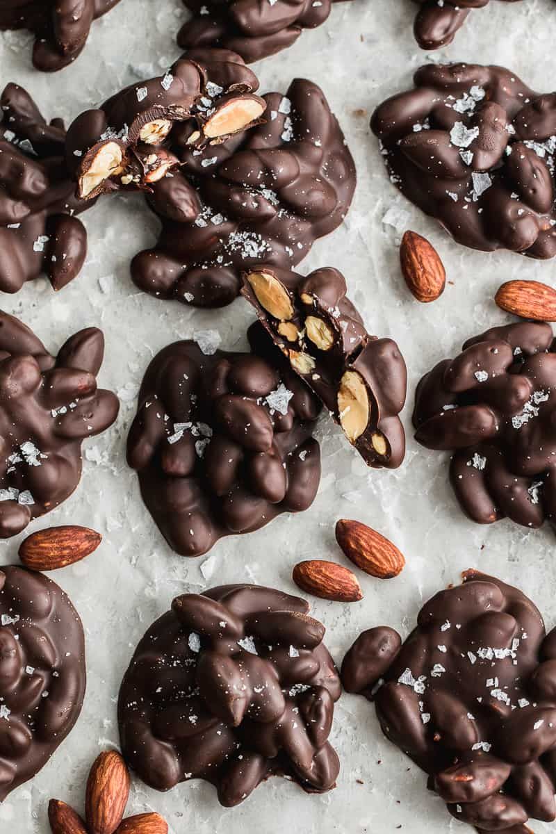 Chocolate Almond Clusters