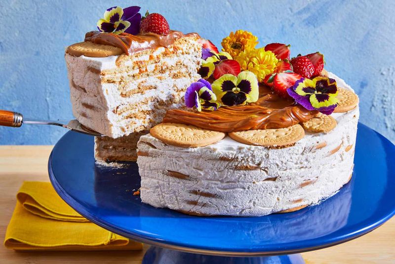 Maria Cookie Icebox Cake