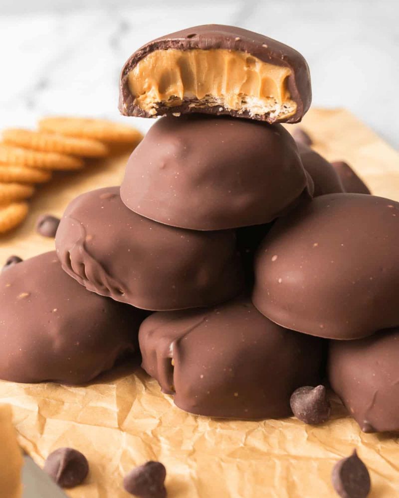 Copycat Girl Scout Peanut Butter Patties