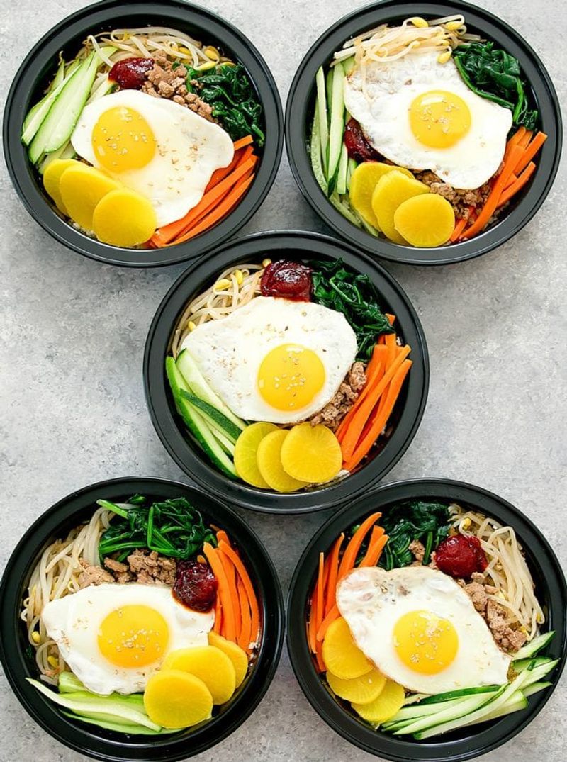 Shortcut Bibimbap Bowls
