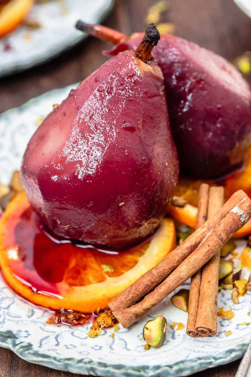 Poached Pears