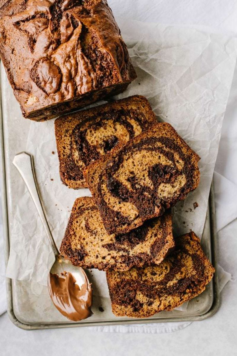 Nutella Banana Bread