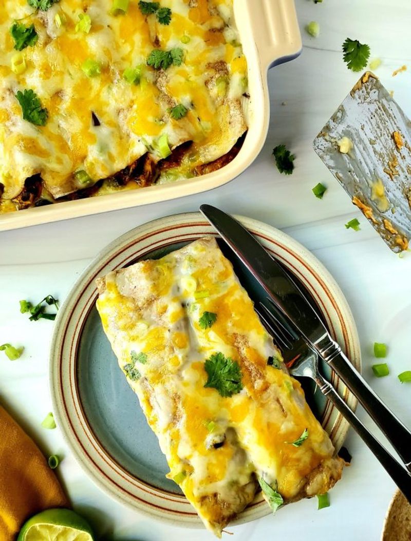 Tex-Mex Chicken Enchiladas