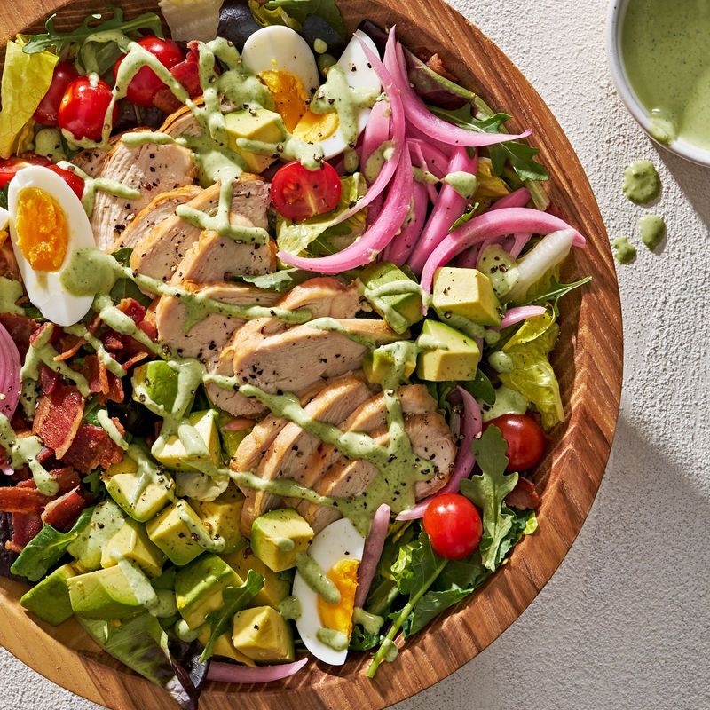 Panera Bread Green Goddess Cobb Salad With Chicken