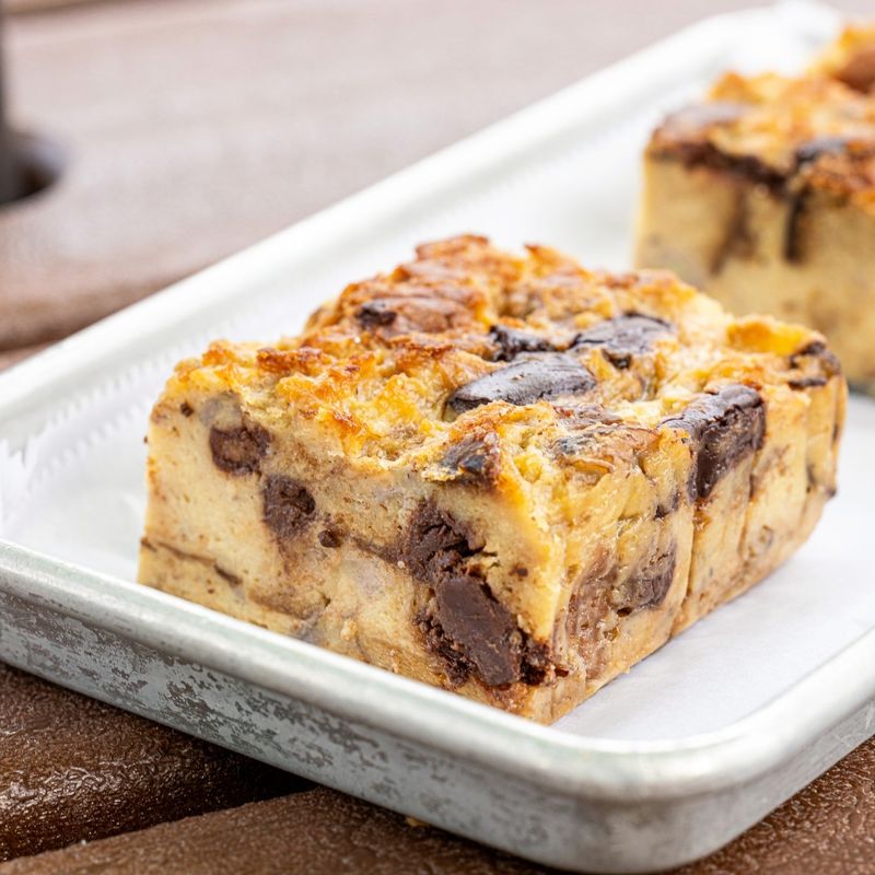 Caramelized Banana Bread Pudding