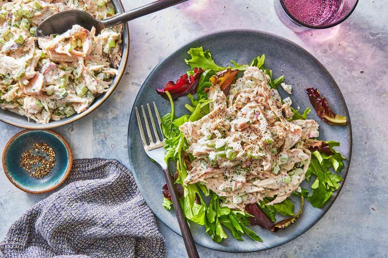 Turkey Salad without Mayo