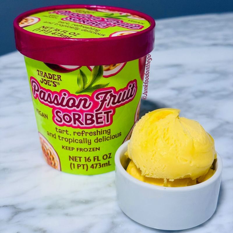 Passion Fruit Sorbet