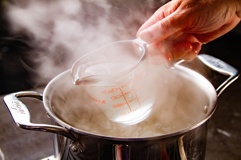 Using Excessive Water During Cooking