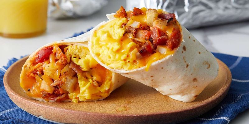 Two-Minute Breakfast Burrito