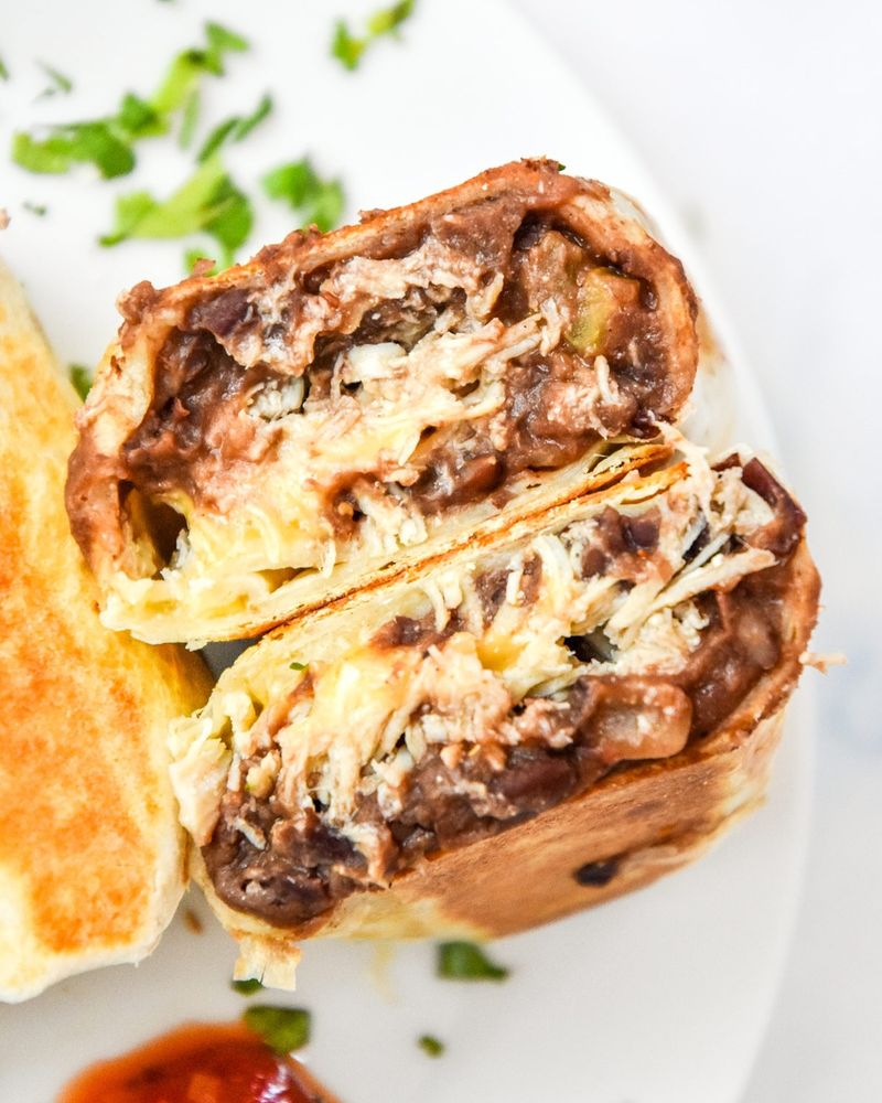 Freezer-Friendly Bean and Cheese Burritos