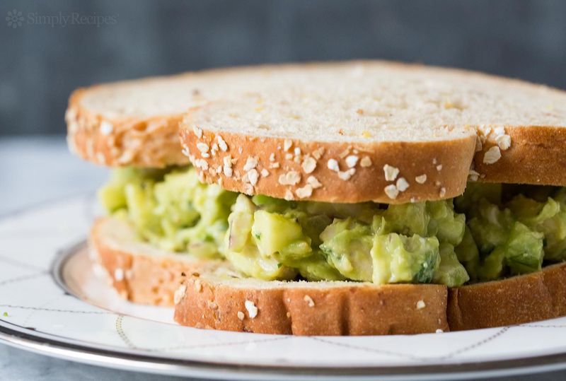 Chicken Avocado Salad Sandwich