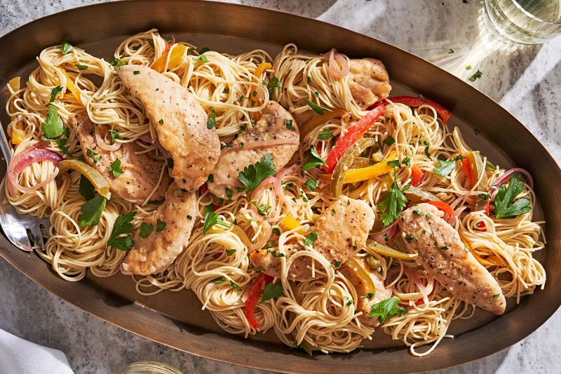 Copycat Olive Garden Chicken Scampi