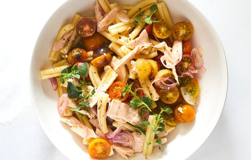 Pasta Salad with Chicken or Tuna