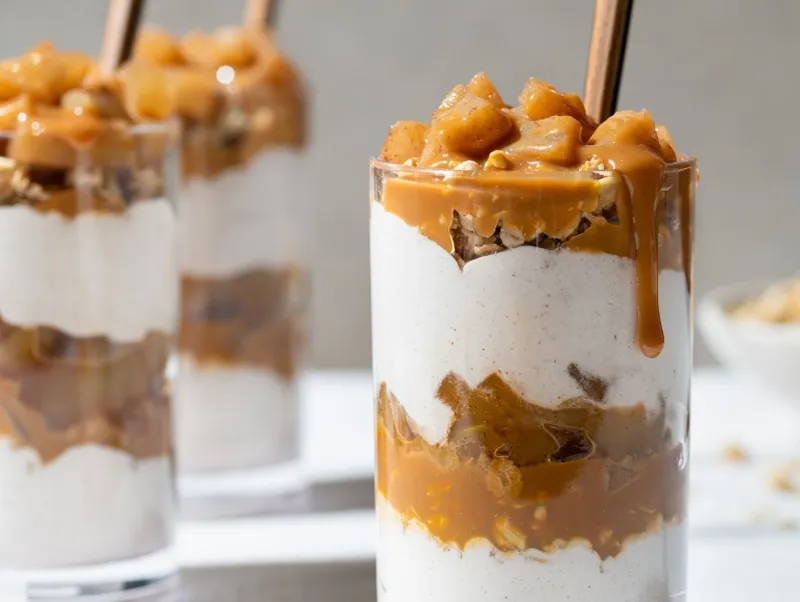 Caramel Apple Trifles