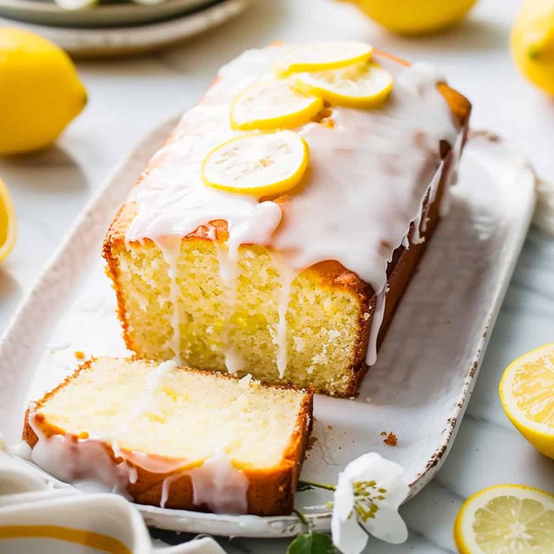 Lemon Drizzle Loaf Cake