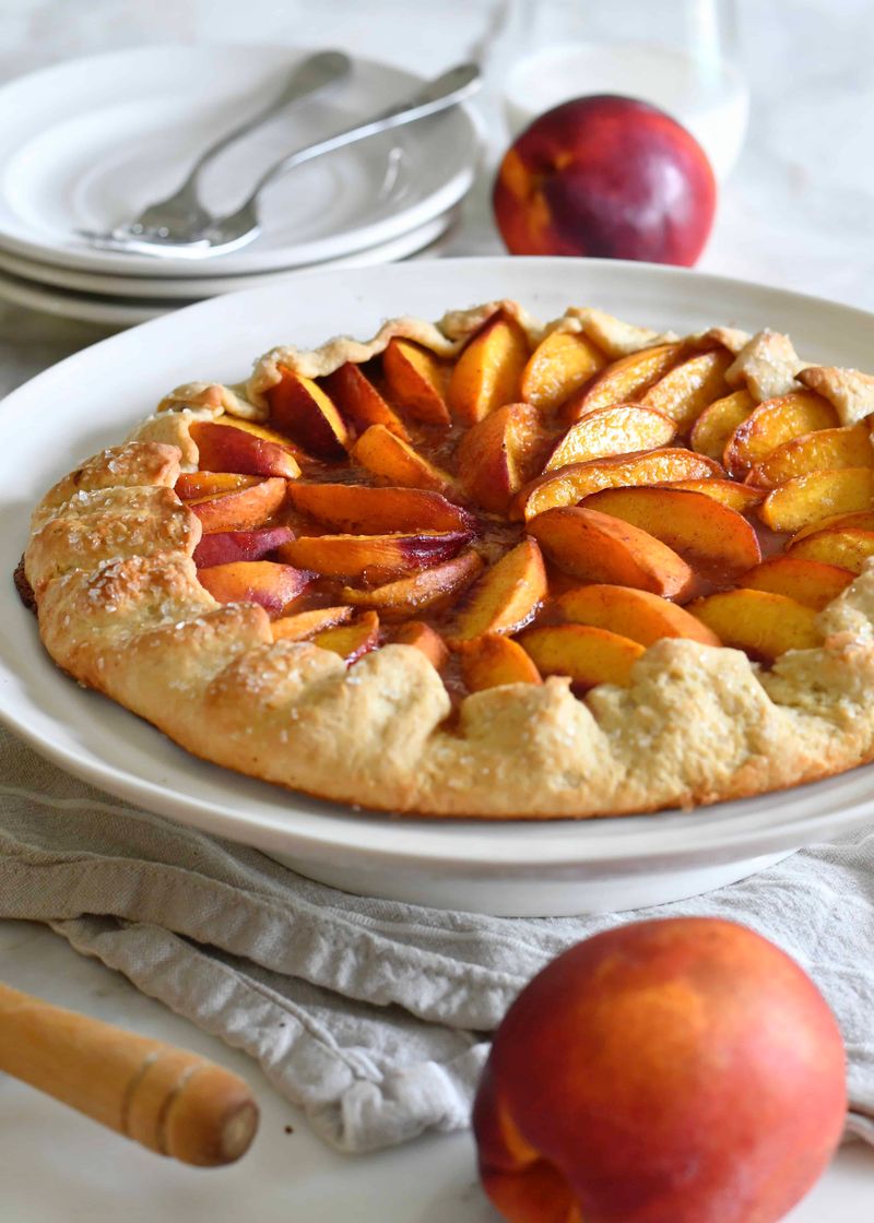 Rustic Peach Galette
