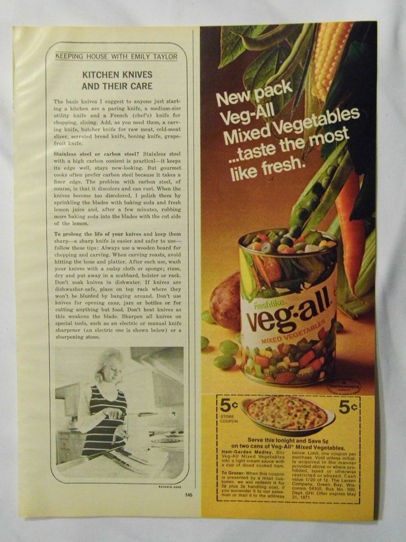 Canned Vegetables