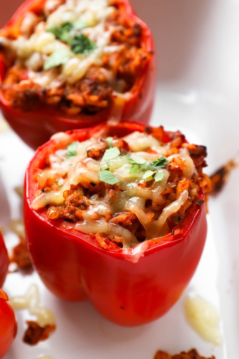 Stuffed Bell Pepper Meal Prep