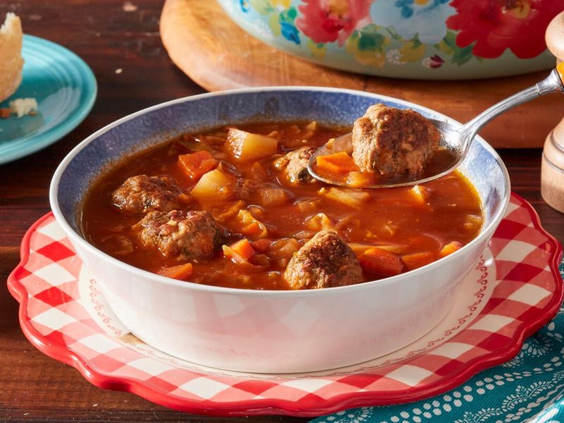Italian Meatball Soup