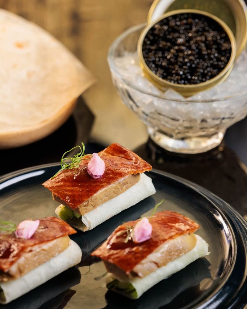Peking Duck with Caviar