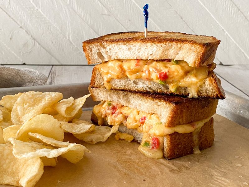 Pimento Grilled Cheese Sandwiches