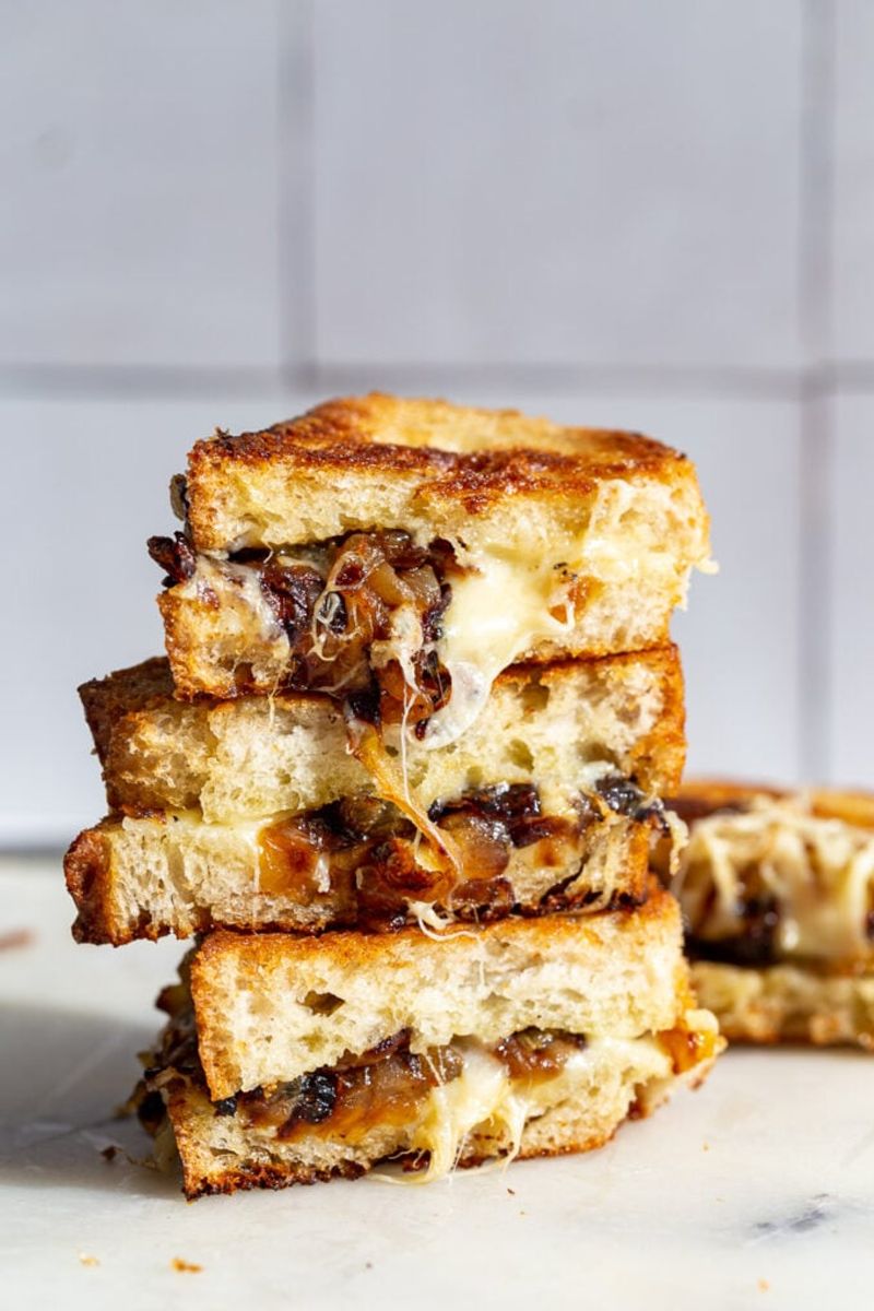 Swiss, Caramelized Onions & Butter