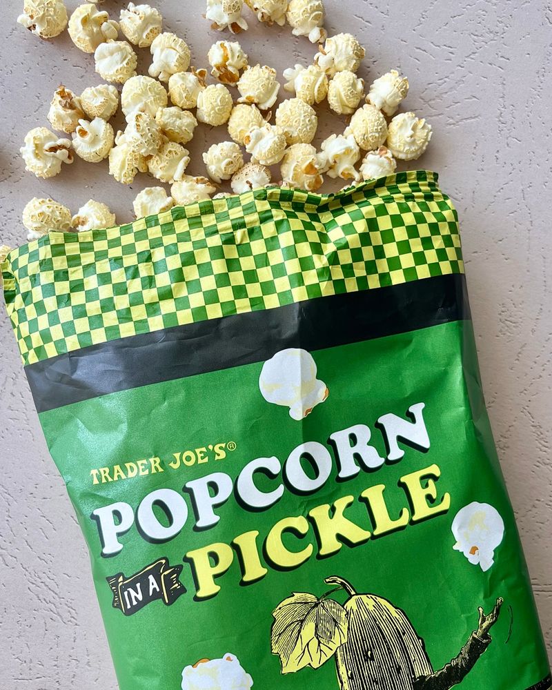 Pickle-Flavored Popcorn