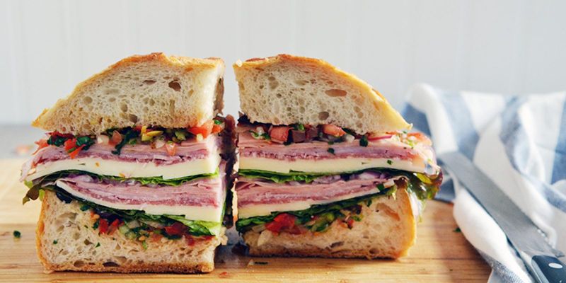 Muffuletta-Style Sandwich