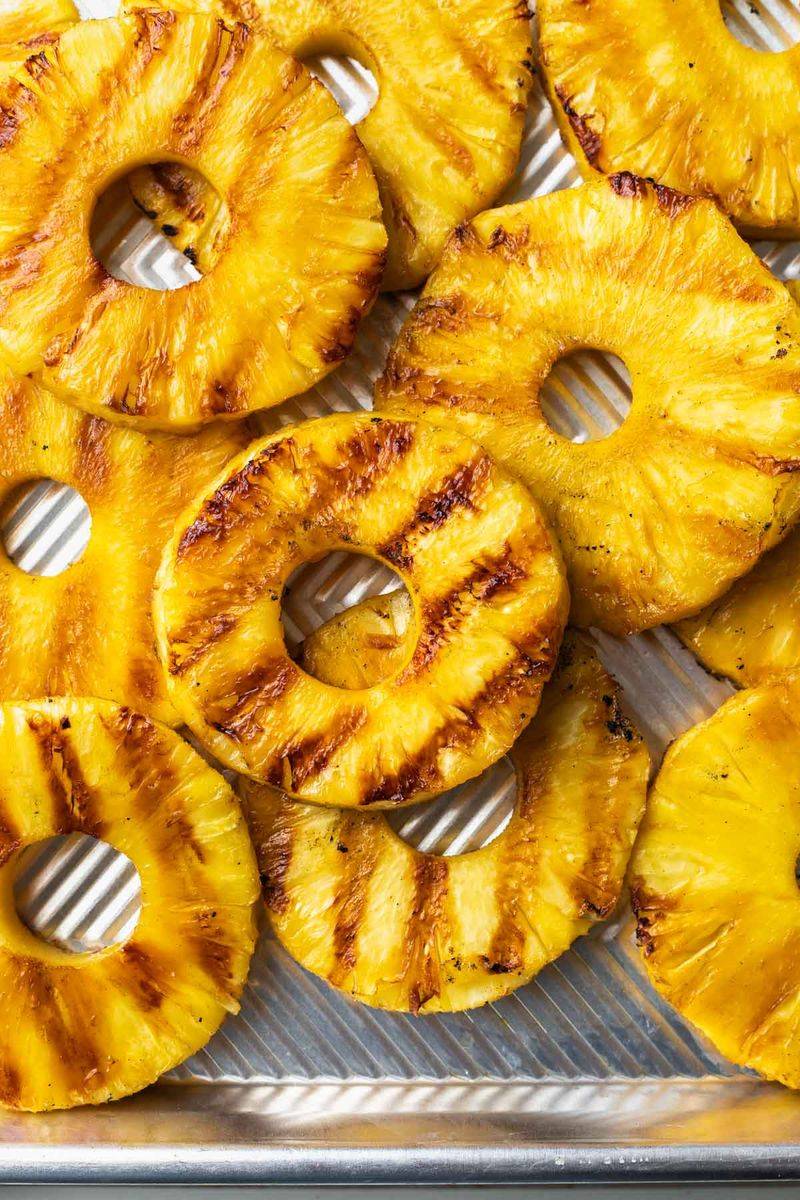 Pina Colada Grilled Pineapple