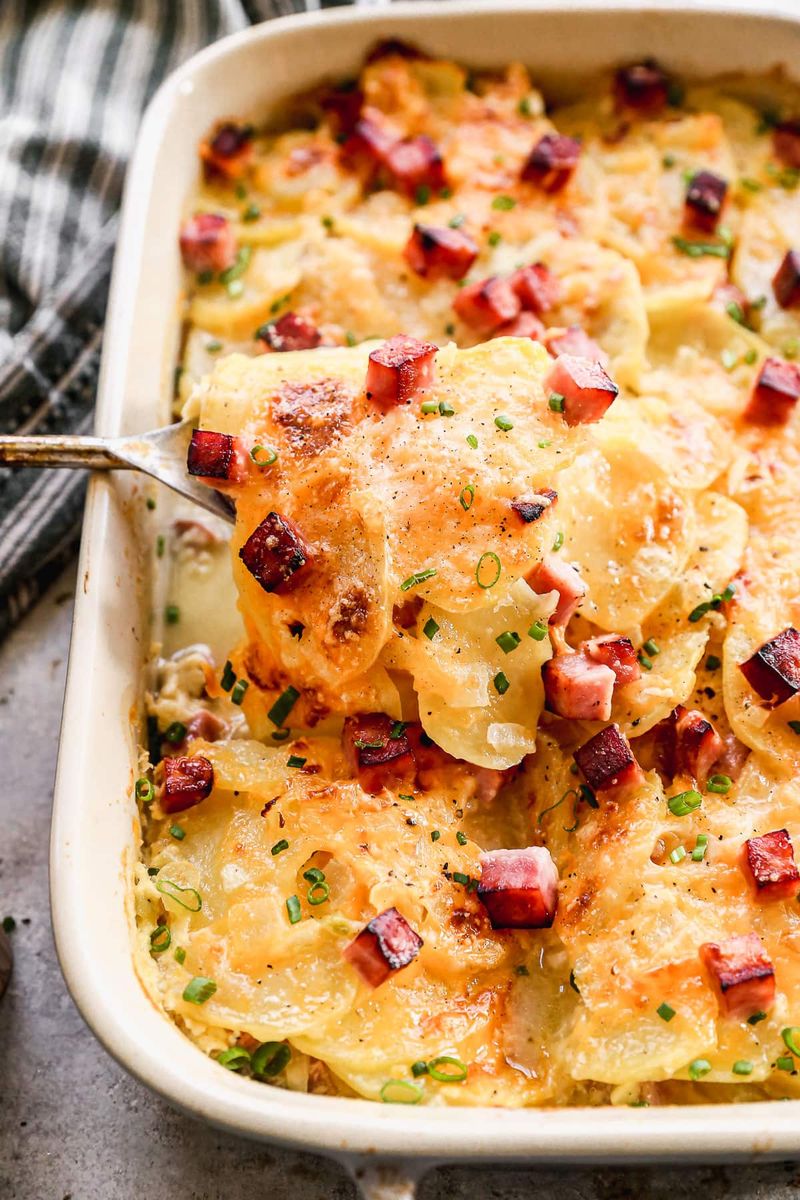 Ham And Scalloped Potato Casserole