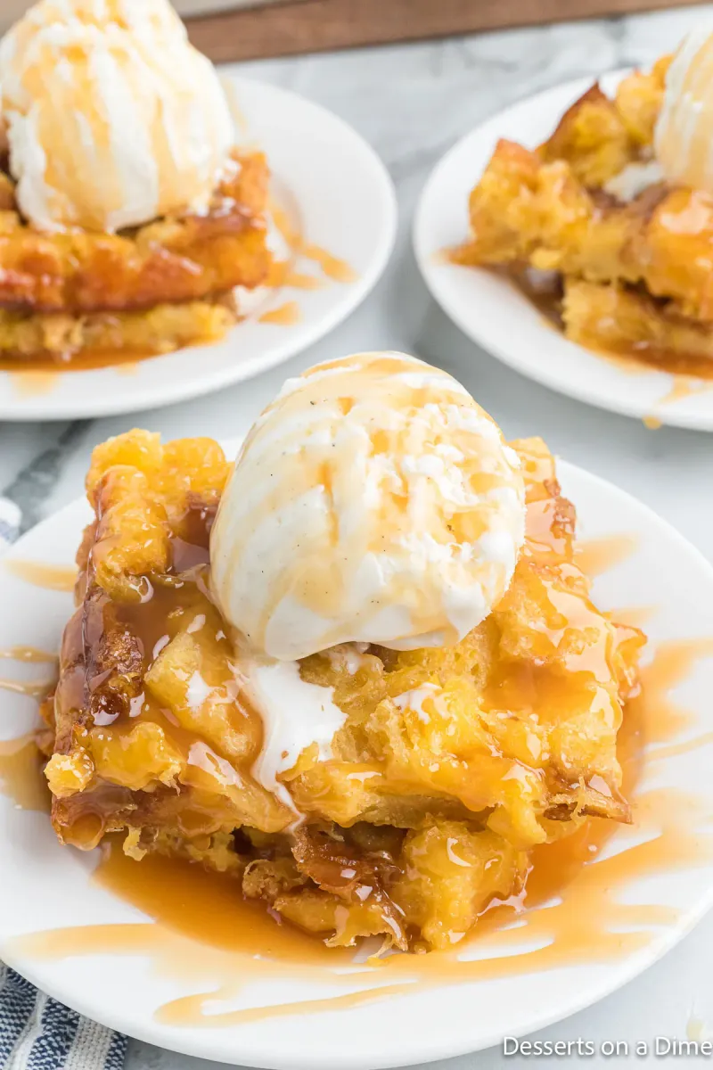 Pineapple Bread Pudding
