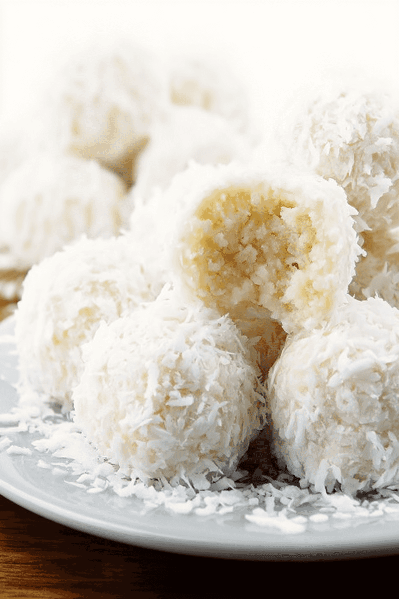 Pineapple Coconut Snowballs