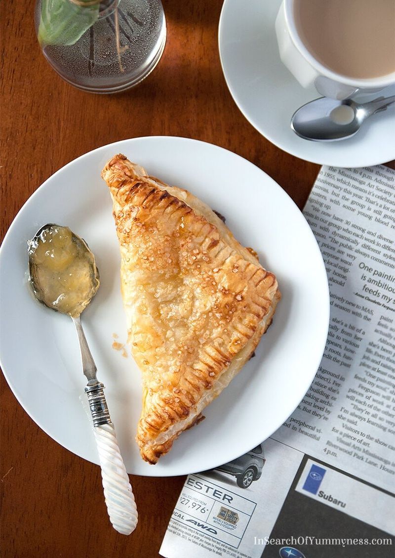 Pineapple Cream Cheese Turnovers
