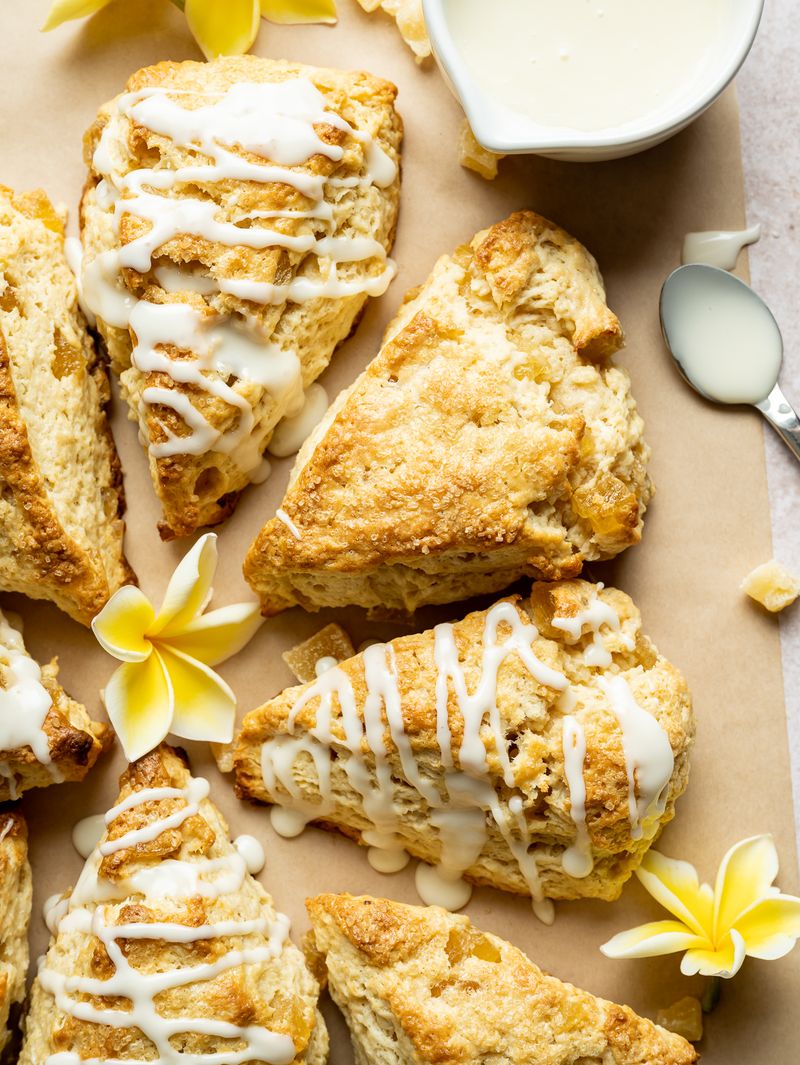 Pineapple Scones