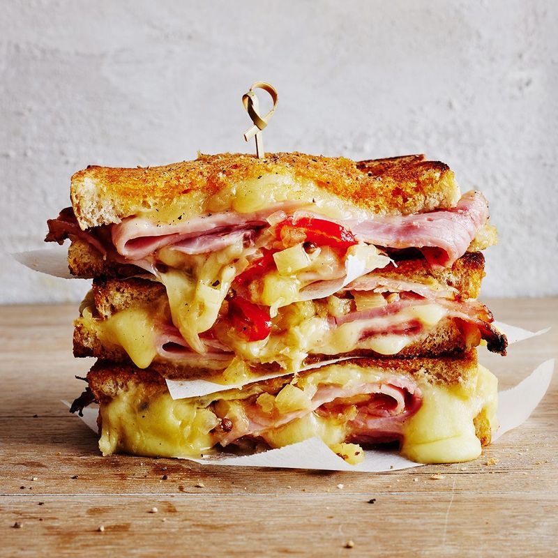 Pineapple Ham Sandwiches