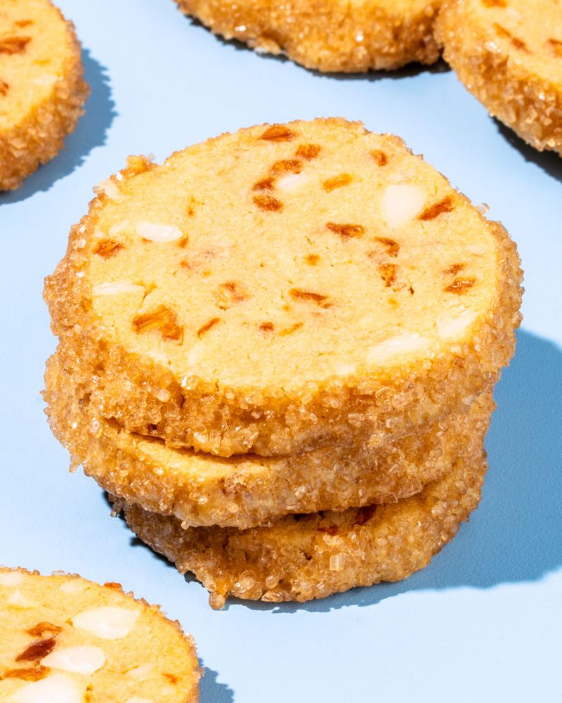 Pineapple Shortbread Cookies