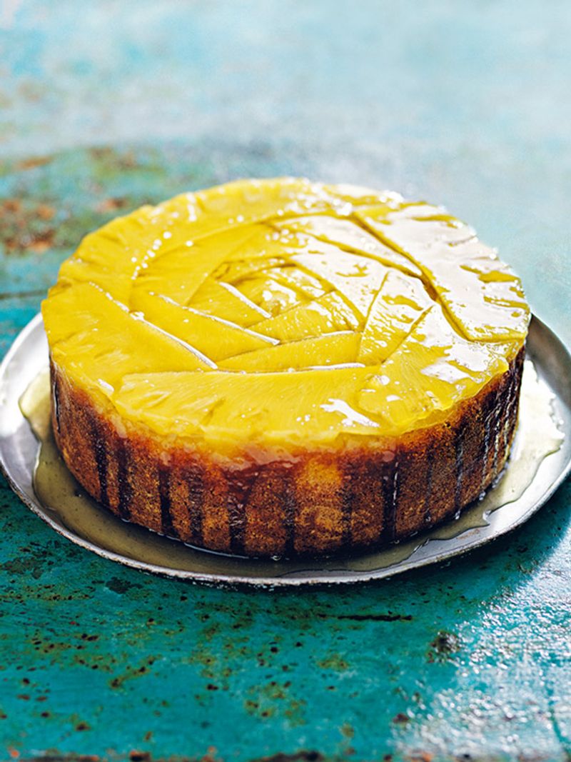 Pineapple and Ginger Cake