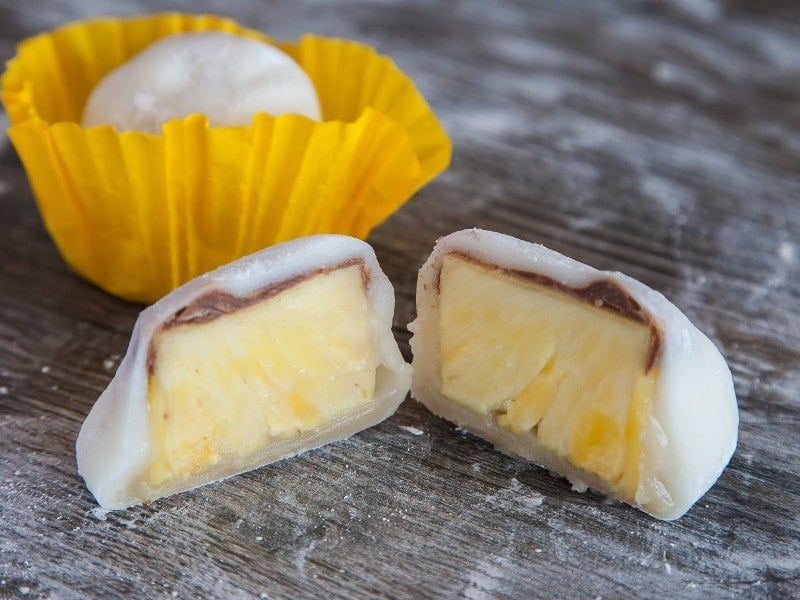 Pineapple Mochi