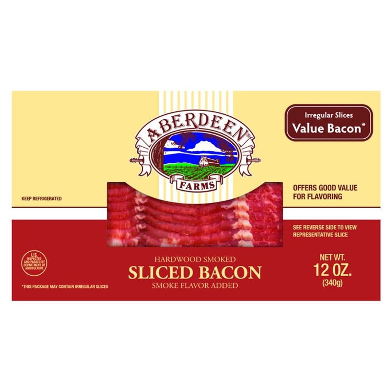 Aberdeen Farms Irregularly Sliced Value Bacon