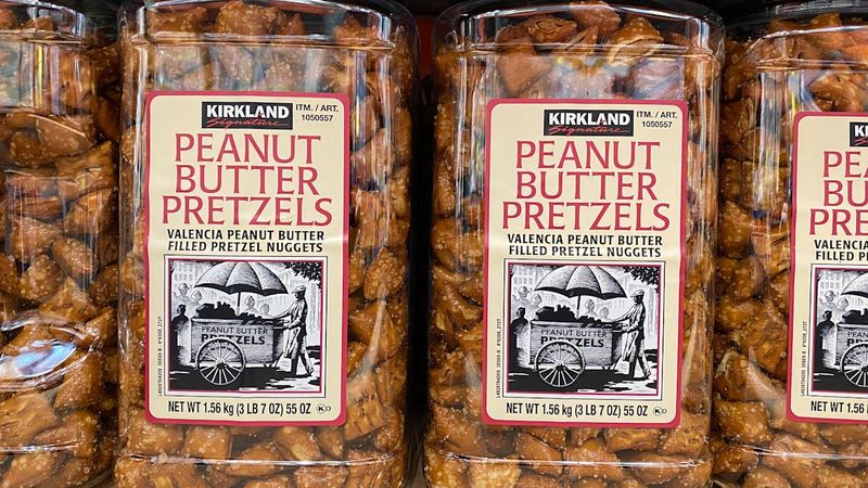 Kirkland Signature Peanut Butter Filled Pretzel Nuggets