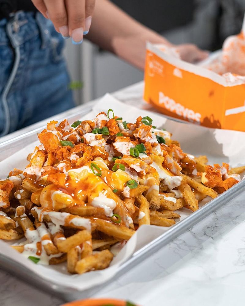 Popeyes Loaded Cajun Fries