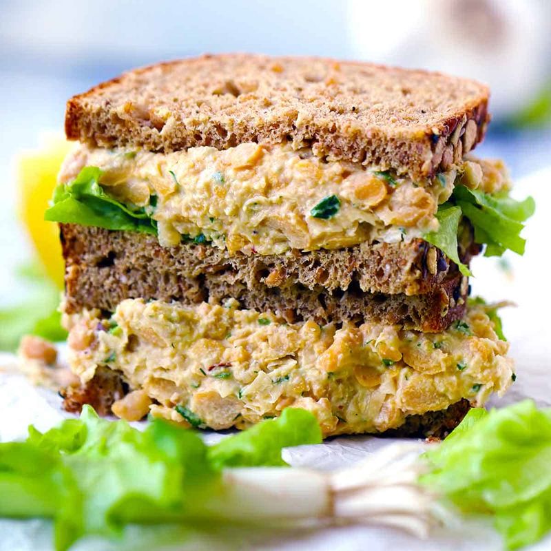 Chickpea Salad Sandwich