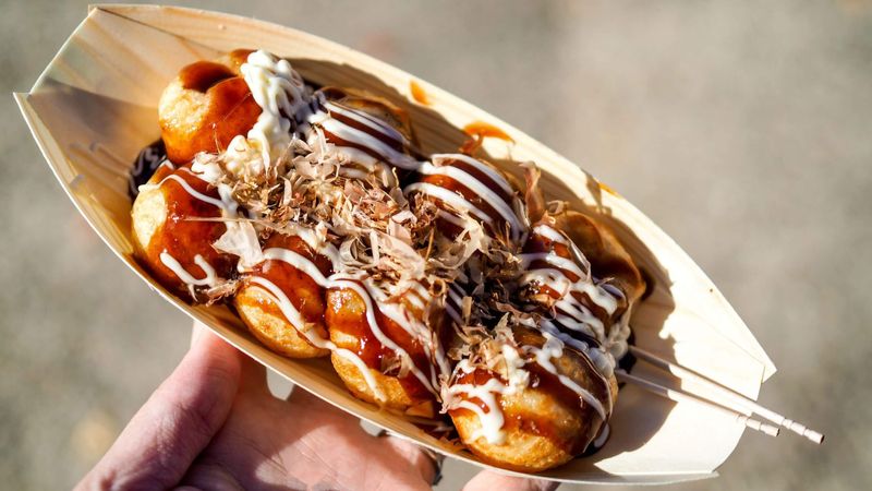 Takoyaki in Japan