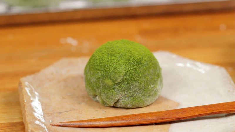 Matcha Mochi Sweets