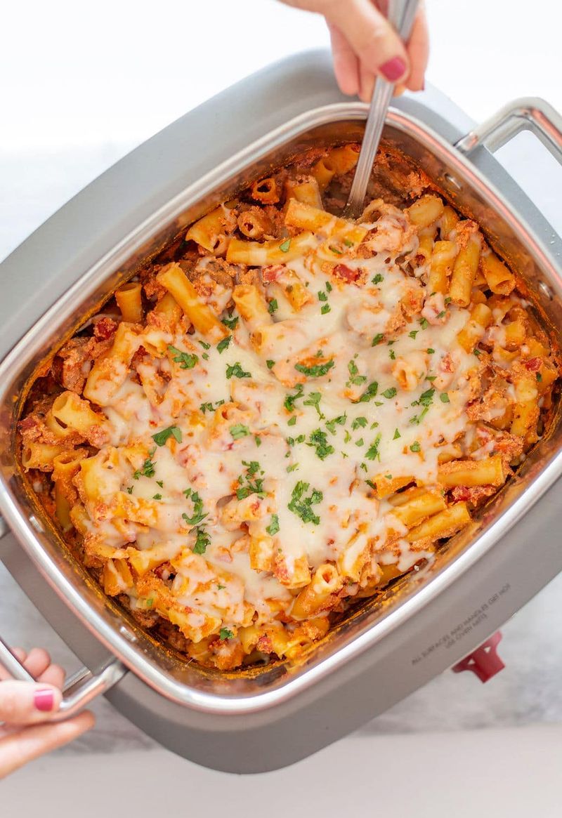 Crockpot Baked Ziti