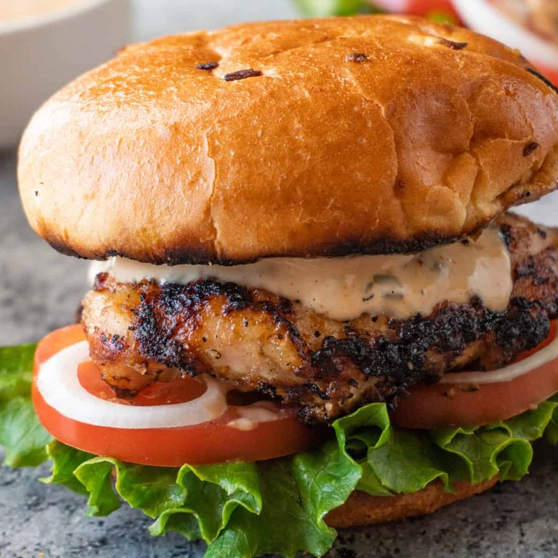 Grilled Chicken Sandwiches