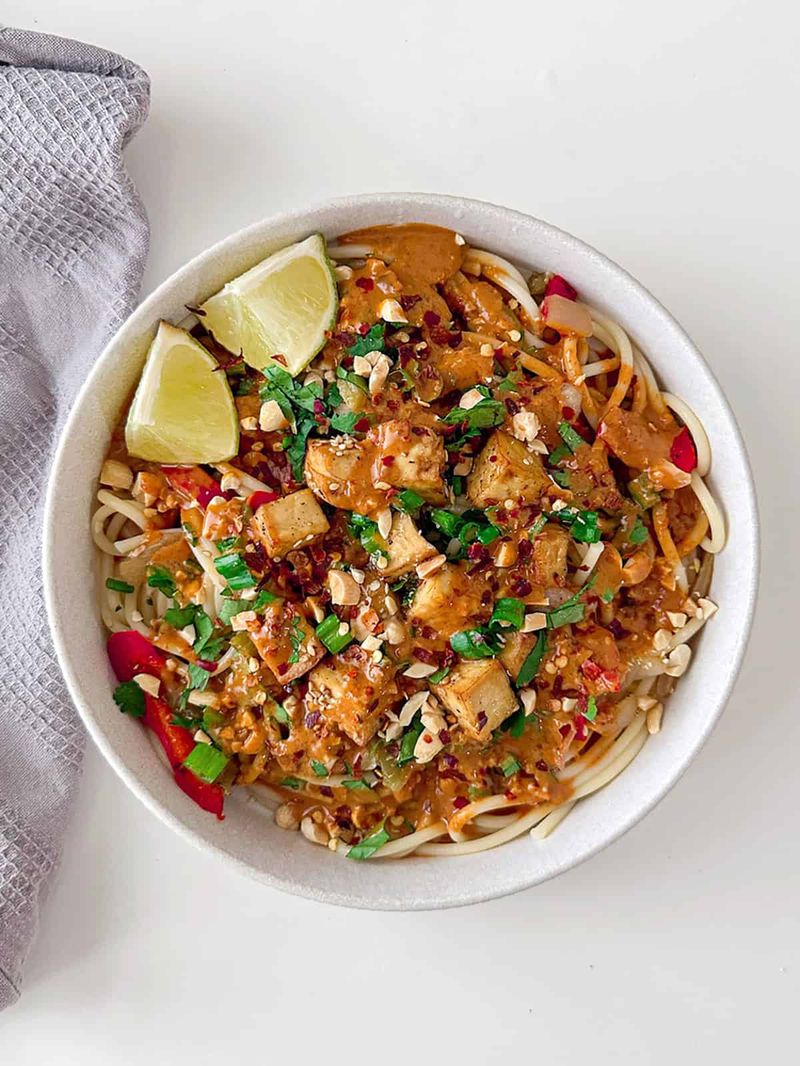 Spicy Thai Peanut Noodles