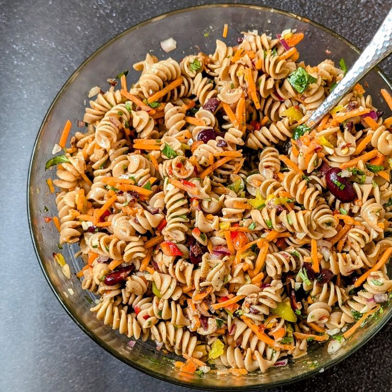 Rainbow Pasta Salad