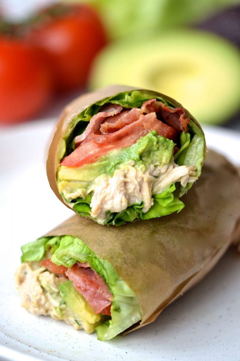 Chicken Avocado BLT Wrap